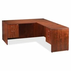 Promo 👍 Laminated Desk, 47-1/4" X 23-3/5" X 29-1/2", Cherry 🔔 -Essentials shop LLR69411 1