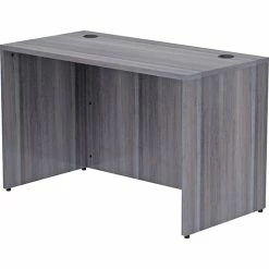 Coupon π Desk Shell, Rectangular, 48"x24"x29-1/2", Weathered Charcoal π