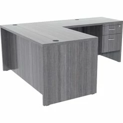 Deals ✨ Desk Shell, Rectangular, 72"x36"x29-1/2", Weathered Charcoal 👍 -Essentials shop LLR69550 2