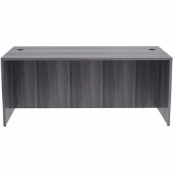 Deals ✨ Desk Shell, Rectangular, 72"x36"x29-1/2", Weathered Charcoal 👍 -Essentials shop LLR69550 4