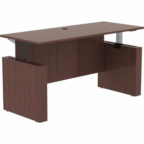 Budget ๐ Essentials 72" Sit-to-Stand Desk Shell, 0.1" Top, 1" Edge, 72" X 29" X 49", Material: Polyvinyl Chloride (PVC) Edge, Finish: Laminate Top, Mahogany ๐ 3 Budget ๐ Essentials 72" Sit-to-Stand Desk Shell, 0.1" Top, 1" Edge, 72" X 29" X 49", Material: Polyvinyl Chloride (PVC) Edge, Finish: Laminate Top, Mahogany ๐