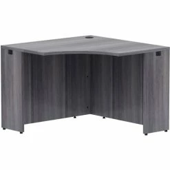 Best Sale 😉 Weathered Charcoal Laminate Desking, 42" X 24" X 29.5"Desk, 1" Top, Material: Polyvinyl Chloride (PVC) Edge, Finish: Weathered Charcoal Laminate 🌟