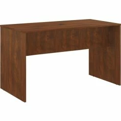 Brand new 🛒 Essentials Laminate Standing Height Table, 72" X 36" X 41.3", Band Edge, Material: Polyvinyl Chloride (PVC) Edge, Finish: Cherry Laminate Surface ✔️