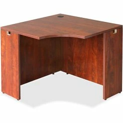 Discount 🔥 Corner Desk, 36" X 42" X 29-1/2", Cherry 👍