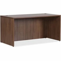 Coupon 😍 Desk, 60" X 30" X 29-1/2", Walnut 🎉