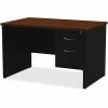 Best Sale π Right Pedestal Desk, 30" X 448", Black/Walnut π 2 Best Sale π Right Pedestal Desk, 30" X 448", Black/Walnut π -Essentials shop LLR79147