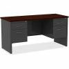 Cheap โ Double Pedestal Credenza, 24" X 60", CH/MH ๐งจ 1 Cheap โ Double Pedestal Credenza, 24" X 60", CH/MH ๐งจ -Essentials shop LLR79160
