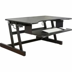 Discount 💯 Desk Riser, Adjustable, 32"Wx21-1/2"Dx16"H, BK 💯