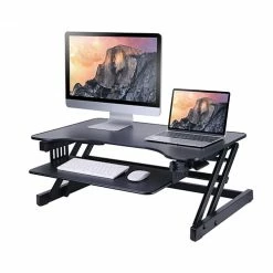Discount π― Desk Riser, Adjustable, 32"Wx21-1/2"Dx16"H, BK π― 13 Discount π― Desk Riser, Adjustable, 32"Wx21-1/2"Dx16"H, BK π― -Essentials shop LLR81974 5