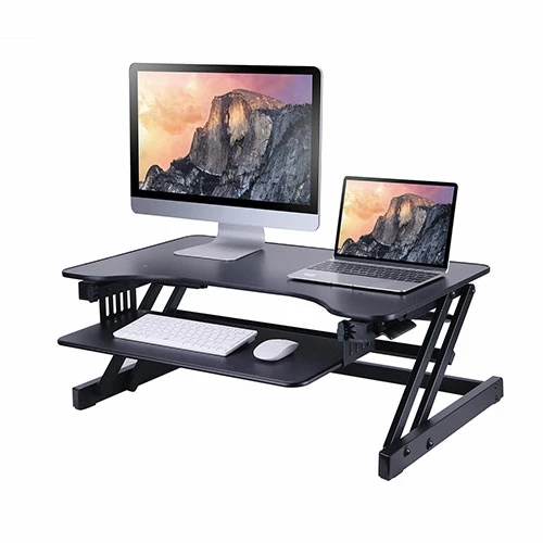 Discount π― Desk Riser, Adjustable, 32"Wx21-1/2"Dx16"H, BK π― 8 Discount π― Desk Riser, Adjustable, 32"Wx21-1/2"Dx16"H, BK π― - Image 6