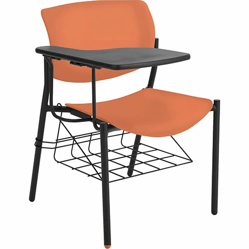 Budget π Student Chairs, W/Tablet, 21-1/2"x25"x33", 2/CT, Orange π 3 Budget π Student Chairs, W/Tablet, 21-1/2"x25"x33", 2/CT, Orange π