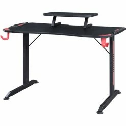 Top 10 👏 Gaming Desk, Powder 🧥 Coated Base, 36" Height X 48" Width X 26" Depth, Assembly Required, Black 🌟