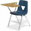 Brand new ⭐ Tablet Arm Student Desk, 20" X 29-1/2" X 30", 2/CT, Navy 🎉 -Essentials shop LLR99915