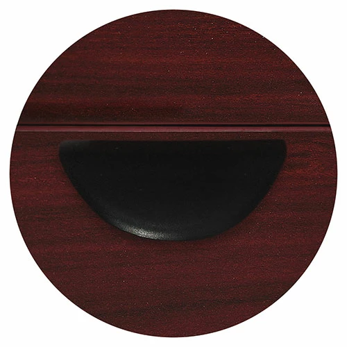 Promo ๐ฅฐ Right-pedestal Bowfront Desk, B/B/F, 72" X 42" X 29", Mahogany โ๏ธ 6 Promo ๐ฅฐ Right-pedestal Bowfront Desk, B/B/F, 72" X 42" X 29", Mahogany โ๏ธ - Image 4