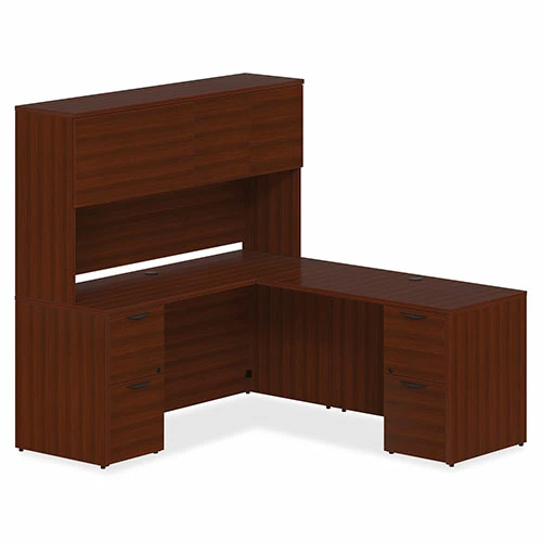 Promo ๐ฅฐ Right-pedestal Bowfront Desk, B/B/F, 72" X 42" X 29", Mahogany โ๏ธ 7 Promo ๐ฅฐ Right-pedestal Bowfront Desk, B/B/F, 72" X 42" X 29", Mahogany โ๏ธ - Image 5