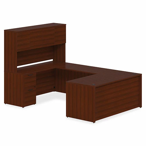 Promo ๐ฅฐ Right-pedestal Bowfront Desk, B/B/F, 72" X 42" X 29", Mahogany โ๏ธ 8 Promo ๐ฅฐ Right-pedestal Bowfront Desk, B/B/F, 72" X 42" X 29", Mahogany โ๏ธ - Image 6