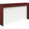Hot Sale 🔥 Reception Counter, 74-1/4"x11-7/8"x12", Mahogany 🎁 -Essentials shop LLRPMC7643MY