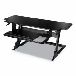 Best Sale 🔥 Precision Standing Desk, 42" X 23.2" X 6.2" To 20", Black 👍