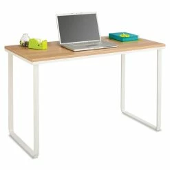 Best Pirce 🔥 Steel Workstation, 47.25w X 24d X 28.75h, Beech/White 🤩