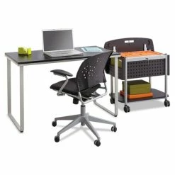 Buy 𧨠Steel Workstation, 47.25w X 24d X 28.75h, Black/Silver βοΈ 6 Buy 𧨠Steel Workstation, 47.25w X 24d X 28.75h, Black/Silver βοΈ -Essentials shop SAF1943BLSL 1