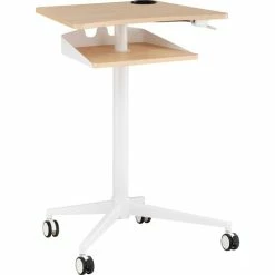 Outlet 😀 Mobile Workstation, 2-Shelf, 25-1/4"X19-3/4"X47-3/4" , Nl 👏