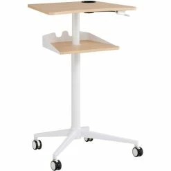 Outlet ๐ Mobile Workstation, 2-Shelf, 25-1/4"X19-3/4"X47-3/4" , Nl ๐ 7 Outlet ๐ Mobile Workstation, 2-Shelf, 25-1/4"X19-3/4"X47-3/4" , Nl ๐ -Essentials shop SAF1944NA 2