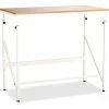 Buy 💯 Standing Height Desk, 48w X 24d X 50h, Beech/Cream ⭐ -Essentials shop SAF1957BH