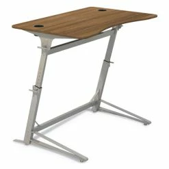 Deals ⭐ Verve Standing Desk, 47.25w X 31.75d X 42h, Walnut ⭐