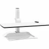 Best Pirce 😍 Desk Riser, Electric, No Arm, 22"x27-3/4"x18-1/2", White 🧨 -Essentials shop SAF2191WH