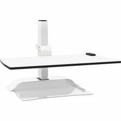 Best Pirce 😍 Desk Riser, Electric, No Arm, 22"x27-3/4"x18-1/2", White 🧨