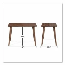 Cheap ✨ MidMod Writing Desk, 42" X 23.82" X 29.53", Espresso 🧨 -Essentials shop UOS60412CC 4
