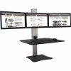 Cheap π High Rise Electric Triple Monitor Standing Desk - 23" To 34" Screen Support - 37.50 Lb Load Capacity - 20" Height X 28" Width X 23" Depth - Desktop, Tabletop - High Pressure Laminate (HPL) - Wood, Steel, Aluminum - Black, Aluminum 𧨠1 Cheap π High Rise Electric Triple Monitor Standing Desk - 23" To 34" Screen Support - 37.50 Lb Load Capacity - 20" Height X 28" Width X 23" Depth - Desktop, Tabletop - High Pressure Laminate (HPL) - Wood, Steel, Aluminum - Black, Aluminum 𧨠-Essentials shop VCTDC475